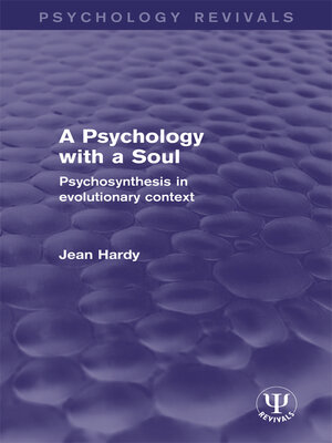 cover image of A Psychology with a Soul